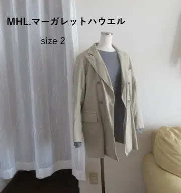 MHL. 마가렛호웰 숏 트렌치코트 사이즈 2 상태 좋음
