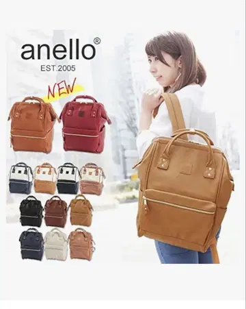 anello 백팩 카멜