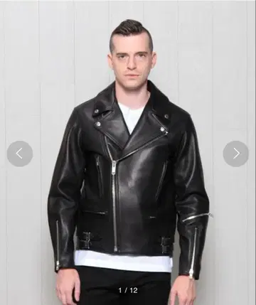 H BEAUTY&YOUTH LAMB LEATHER RIDERS