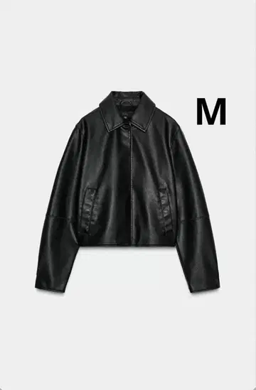 ZARA 자라 인조 가죽 자켓 새상품, 미사용