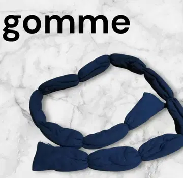 고무 트위스트 디자인 복슬복슬 쐐기형 머플러