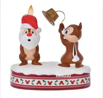 칩과 데일 LED 라이트 크리스마스 피규어 디즈니 스토어