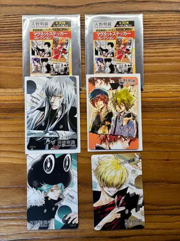 아마노 아키라 전시회 REBORN! 마그넷 스티커 컬렉션 세트