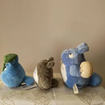 이웃집 토토로들 봉제 인형 3체 세트