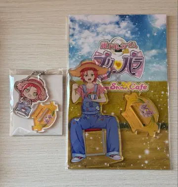 타임 프리파라 미타카 아사히 콜라보 아크릴 스탠드