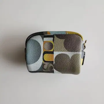 미사용 새상품 TOUS 천연 가죽 미니 파우치 코인 케이스