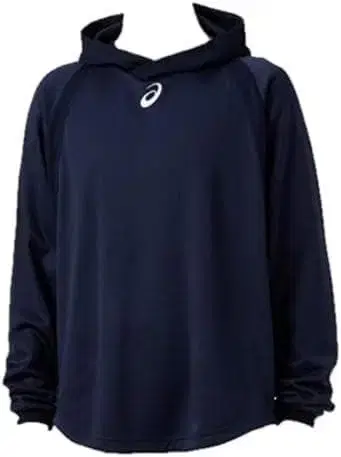 아식스 필드 후드티 M 사이즈 네이비 컬러
