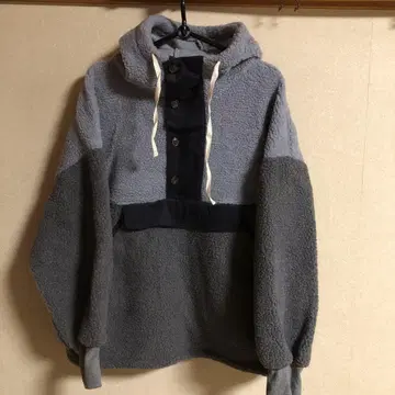 남성용 보아 후드티 하이넥 풀오버 후드 부착 긴팔 상의 팩