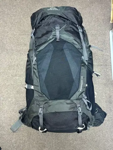 GREGORY PARAGON 48 블랙 백팩