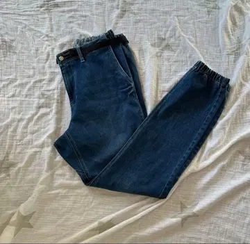 KRIFF MAYER 스트레치 데님 클라이밍 조거 팬츠