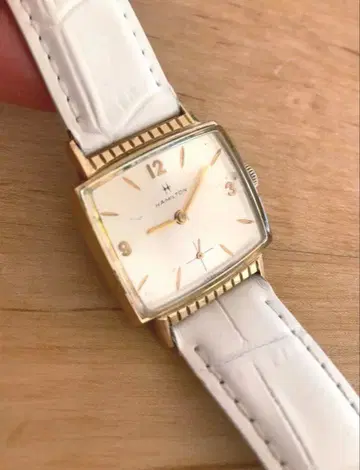 해밀턴 수동 와인딩 빈티지 손목시계 스몰 세컨드