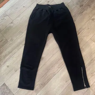 론 허먼 블랙 스웨트 팬츠 S 사이즈 지퍼