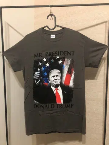 미사용 새상품 MR. PRESIDENT DONALD TRUMP 티셔츠
