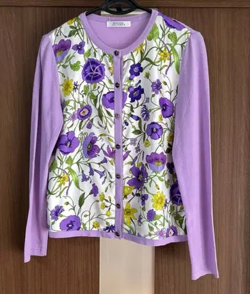 MADAM JOCONDE 마담 조콘다 플라워 프린트 가디건