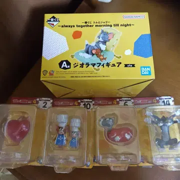 BANDAI 톰과 제리 디오라마 피규어