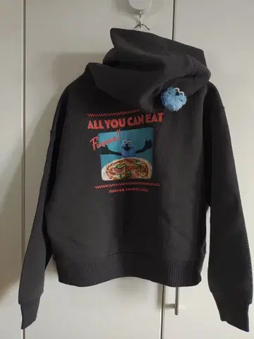 GU 퍼펫 스 콜라보 후드티 kids L 증정 포함