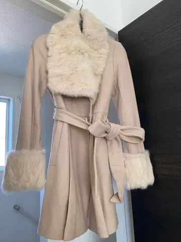 rienda 퍼 포함 롱 코트 S 사이즈