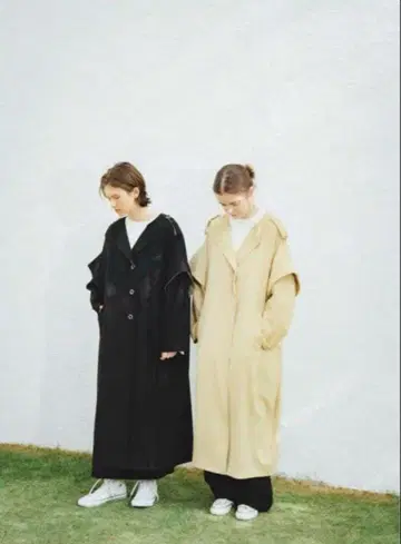 [ PINUE ] 2way 코쿤 코트 버터 BUTTER