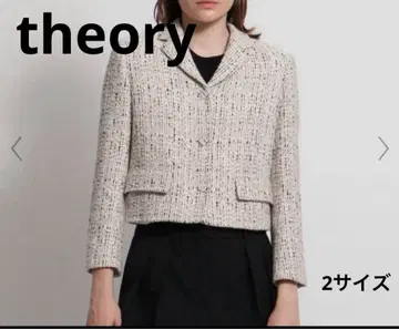 [ theory ] 띠어리 자켓 트위드 2사이즈