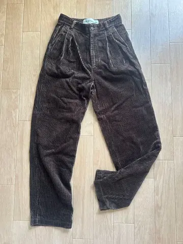 THE SHINZONE 신존 코듀로이 팬츠 브라운