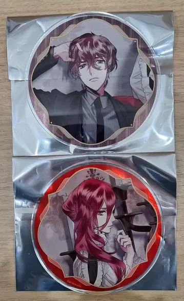 Blackish House 아크릴 코스터 그라테 우가진 미오 쿠제 카렌