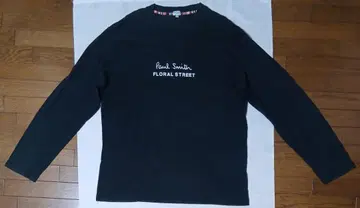 빈티지 폴스미스 90's 로고 블랙 긴팔 T셔츠