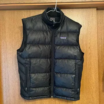 patagonia 남성용 다운 베스트 S 블랙