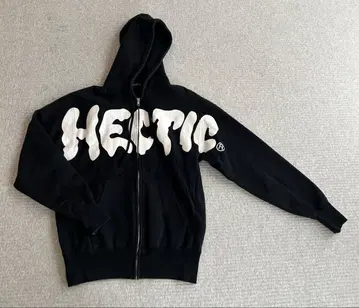 HECTIC 블랙 후드티 L 사이즈