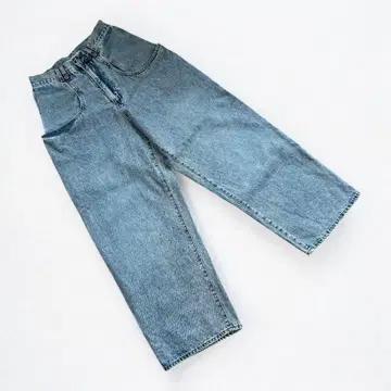 kbf 빅 포켓 데님 36 라이트 블루 S 팬츠
