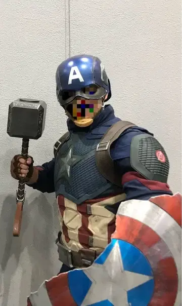 캡틴 아메리카 코스프레 어벤져스