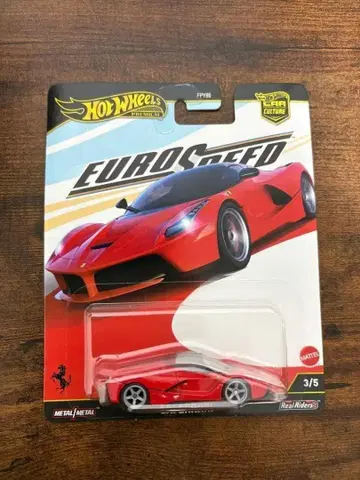 핫휠 카 컬처 유로 스피드 페라리 레드 JBK55