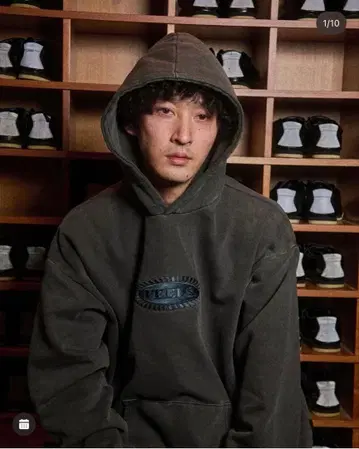 Feels. HOODIE BLACK S 우에스기 슈헤이