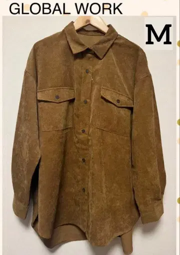 GLOBAL WORK *이지케어 코듀로이 셔츠