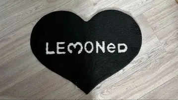 lemoned 플로어 매트 블랙