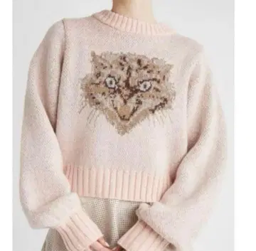 furfur 트리트 캣 모헤어 스웨터