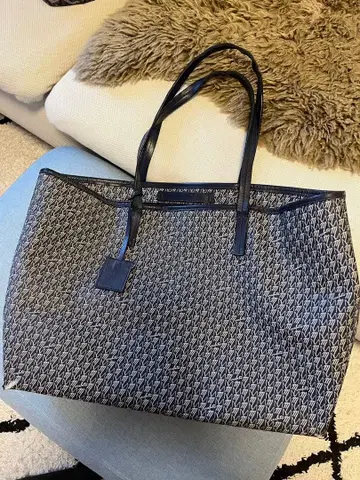 모라비토 MORABITO 오토그래프 토트 네이비