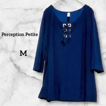 고품질 Perception Petite 튜닉 [ M ] 네이비 고급