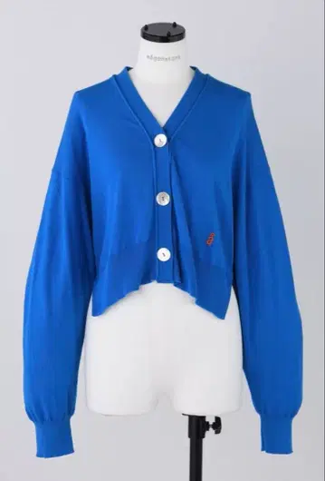 나곤스탠스 커브 슬리브 C/D 가디건 파랑