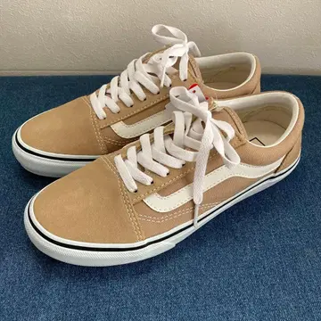 VANS 올드스쿨 TAUPE 24.5cm 베이지 스웨이드