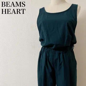 빔즈하트 살로펫 올인원 슬리브리스 허리밴딩 심플