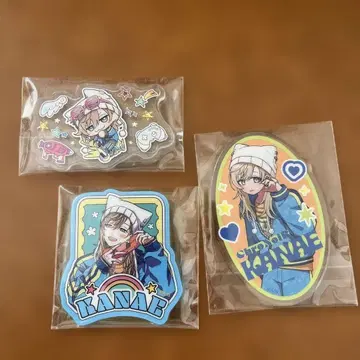 카나에 아크릴 스티커 세트