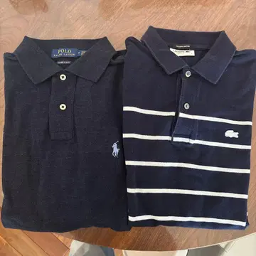 Lacoste 랄프 로렌 피케 셔츠 2개 세트