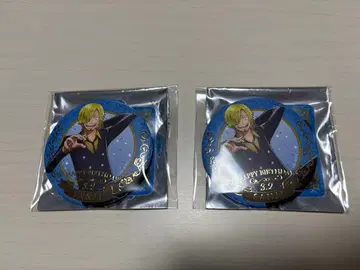 원피스 상디 캔뱃지 2개 세트