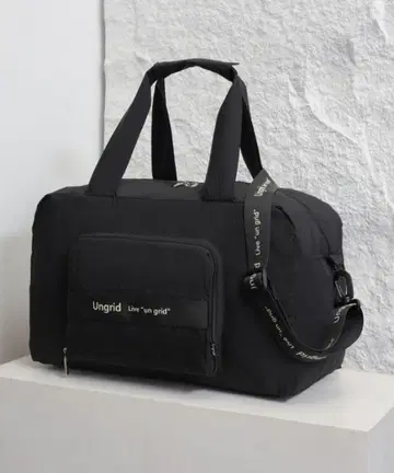 Ungrid 트래블 보스턴 백 블랙