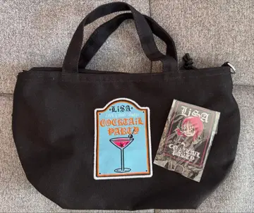 LiSA 칵테일 파티 미니 백 미니 토트