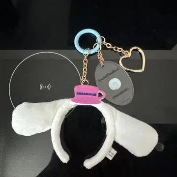 산리오 시나모롤 귀 달린 헤드밴드 스트랩