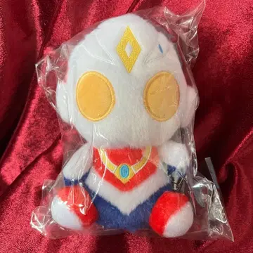 M78 울트라맨 폭신폭신 앉은 봉제 인형 울트라맨 다이나