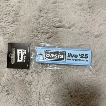 oasis live'25 플라이트 택 키링