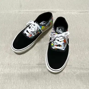 VANS x atmos 이모티콘 패턴 스니커즈