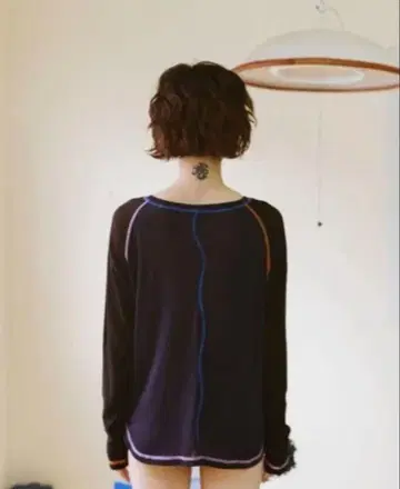 PAMM 시스루 래글런 T셔츠 파무